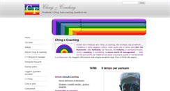 Desktop Screenshot of chingecoaching.it